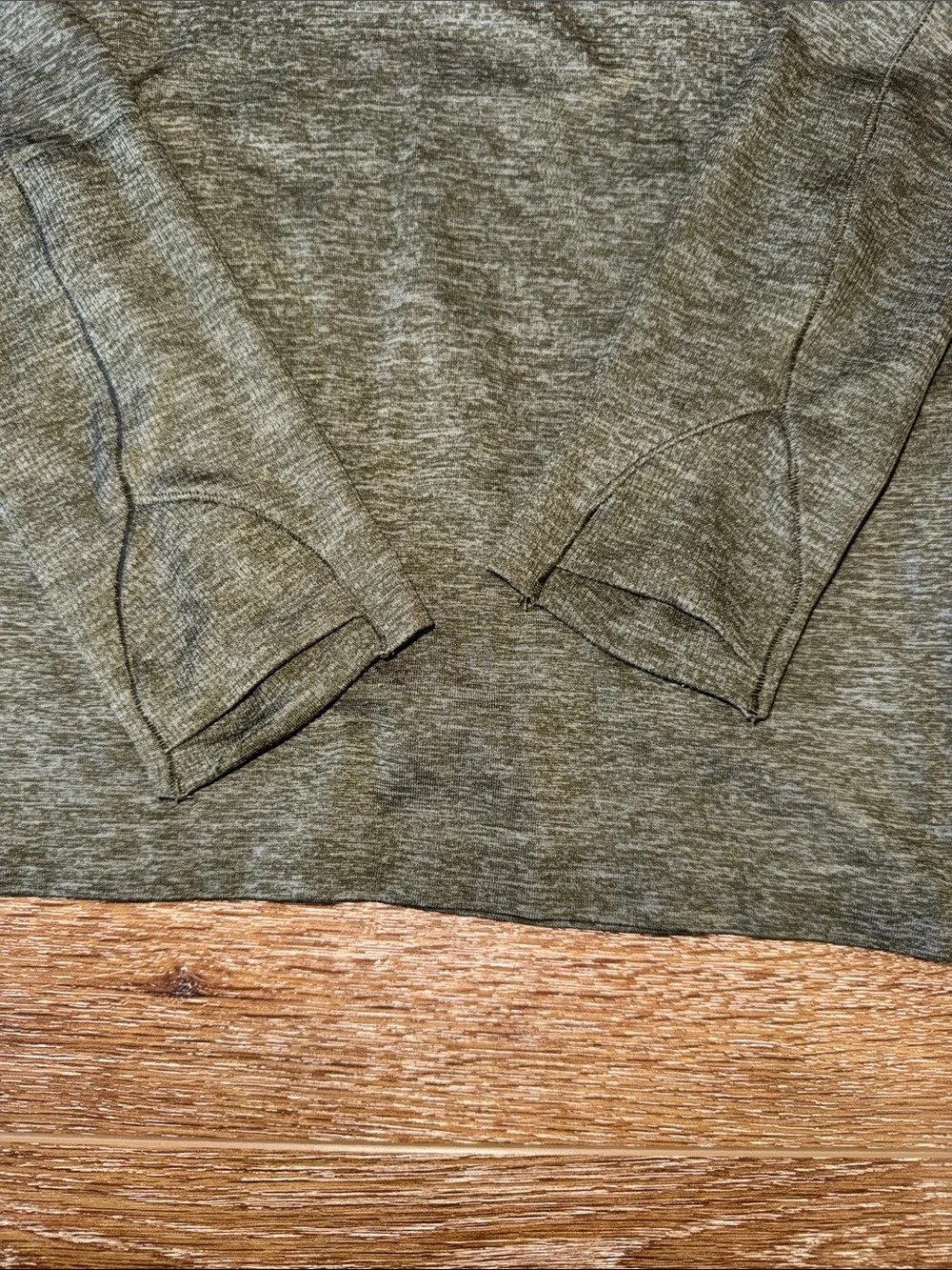 Lululemon Long Sleeve Olive Tee